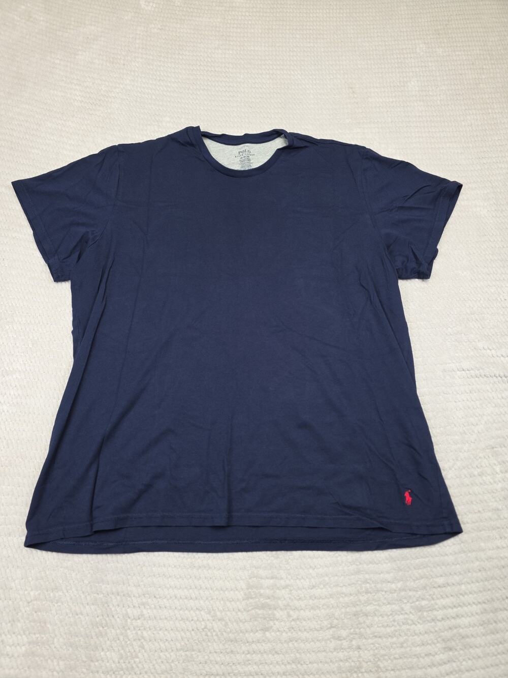 Polo Ralph Lauren Shirt Mens 2x Supreme Comfort Navy Blue Tshirt